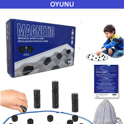 SÜPER KEYİFLİ MANYETİK SATRANÇ - MANYETİK TAŞ OYUNU - HARİKA VAKİT GEÇİRMEK İÇİN