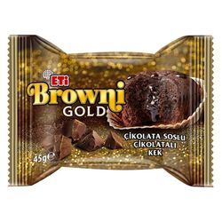 Browni Gold Çikolatalı Kek 45 Gr