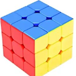 3x3 Profesyonel Neon Renkli Speed Cube Zeka Sabır Küpü