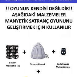 Süper Keyifli Manyetik Satranç Genişleme Paketi - Ek Genişleme Paketi- Ana ürün değildir.