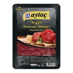 Aytaç Çemeni Sıyrılmış Dilimli Pastırma 75 g