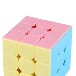 3x3 Profesyonel Pastel Renkli Speed Cube  Zeka Sabır Küpü